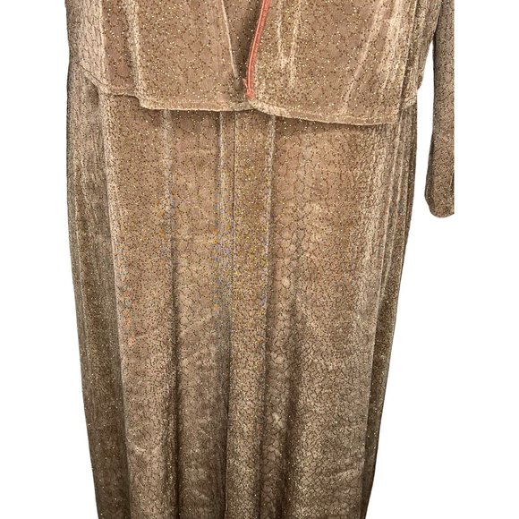 rabbit rabbit Designs 2 Piece Set Dress and Cardigan with Rabbit Fur Short Sleev - Picture 13 of 16